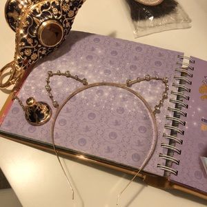 Cat Ears Head Accessory GOLD & DIAMONDS